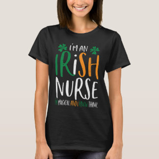 Camiseta Magical Irish Nurse Funny St Patricks Day I'm An I
