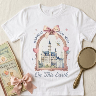 Camiseta Magical Mom Shirt - Happiest and Magical Mom on Ea