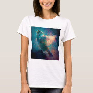 Camiseta Magical Mystical Songbird Cantando Sua Música