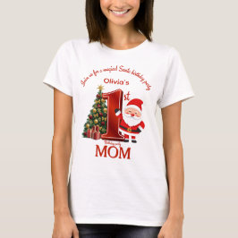 Camiseta Magical Santa Birthday Design for Kids