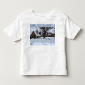 Camiseta Magical Urban Snow Scene – Winter in the City
