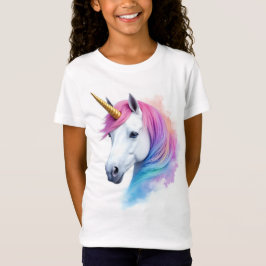 Camiseta Magical Watercolor Unicorn