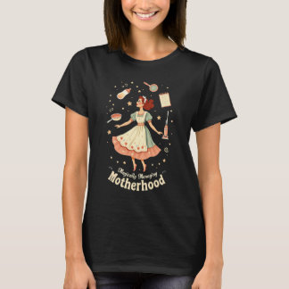 Camiseta Magically Managing Motherhood – Retro Mom Shirt