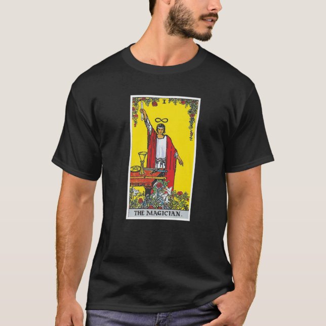 Camiseta Magicioso Tarot Card Occult beliefs Divination Mag (Frente)