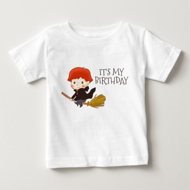 Camiseta Mágico Aniversário de HARRY POTTER™ e Hogwarts (Frente)