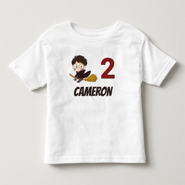 Camiseta Mágico ANIVERSÁRIO de HARRY POTTER™ e Hogwarts (Frente)