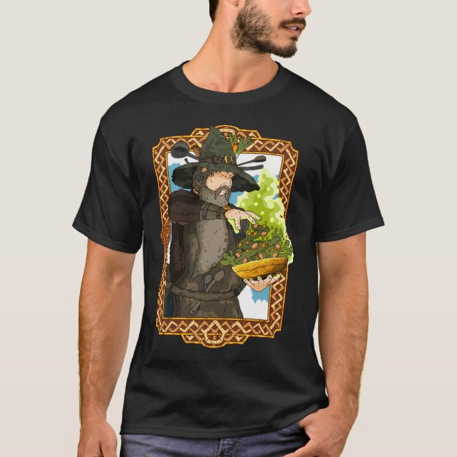 Camiseta Mágico Assistente de Sopa. (Frente)