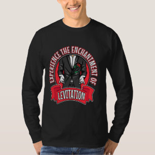 Camiseta Mágico de encantamento de levitação