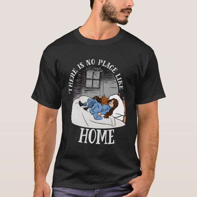 Camiseta Mágico De Oz Dorothy Shirt Art-Não Há Lugar L (Frente)
