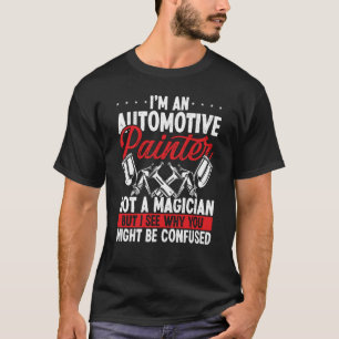 Camiseta Mágico de Pintura de Carroceria Automotiva Detalis