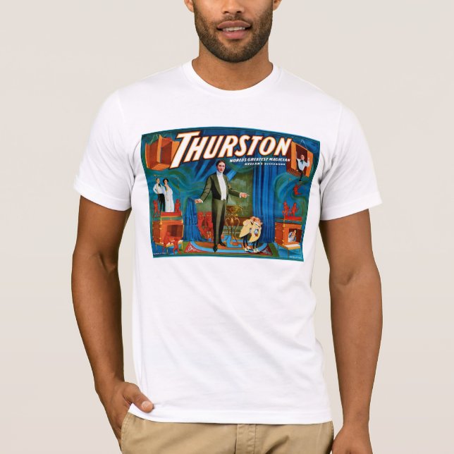 Camiseta Mágico do mundo do ~ de Thurston o grande (Frente)