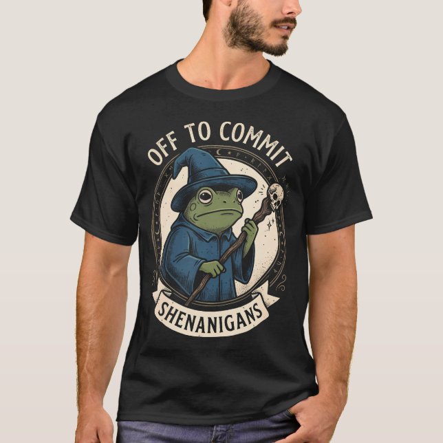 Camiseta Mágico para Aprontar Travessuras (Frente)