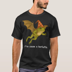 Camiseta Mágico Sapo Feiticeiro Pronto Para Causar Um Alvor