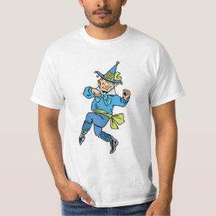 Camiseta Mágico Vintage de Oz, Menino Munchkin Dançante Fof