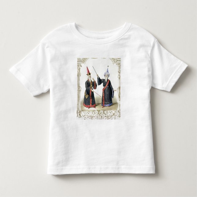 Camiseta Mágicos no carnaval em Berlim, 1836 (cor (Frente)