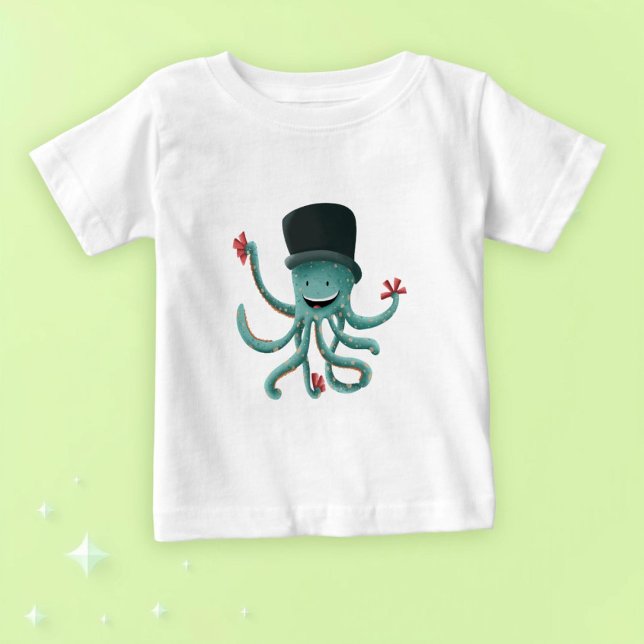 Camiseta Magista Illusionista de Octopus Bonito (Criador carregado)