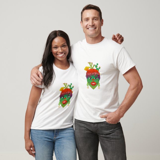 Camiseta Maglietta Cactus (Unissex)