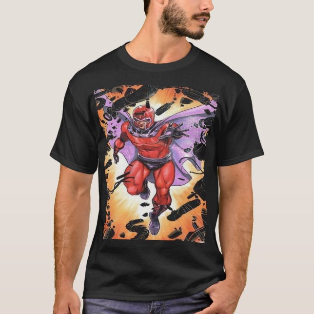 Camiseta Magneto shirt  – Master of Magnetism Explosion (Frente)