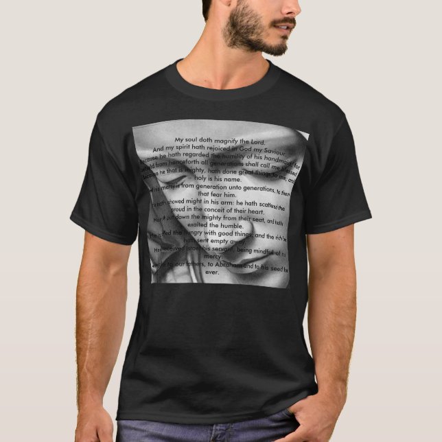 Camiseta Magnífico Da Bênção Virgem Maria (Frente)