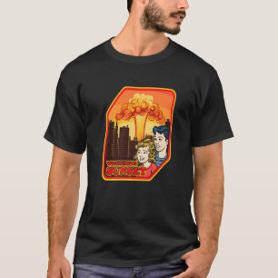 Camiseta Magnífico Rapto De Alienígenas De Explosão Sunset