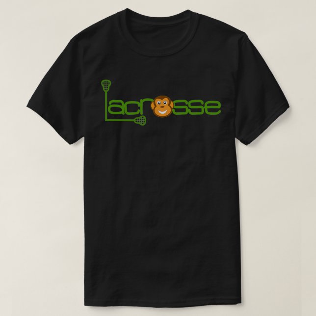 Camiseta Magno Athletic Lacrosse Monkey Sport Design Gree (Frente do Design)