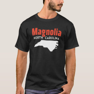 Camiseta Magnólia Carolina do Norte EUA Estado América Viag