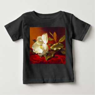 Camiseta Magnolia em Red Velvet Martin Johnson Heade