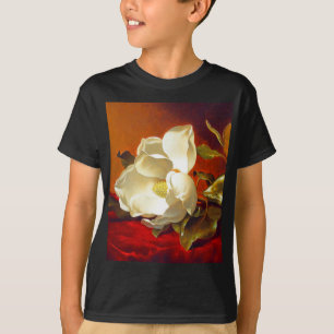 Camiseta Magnolia em Red Velvet Martin Johnson Heade