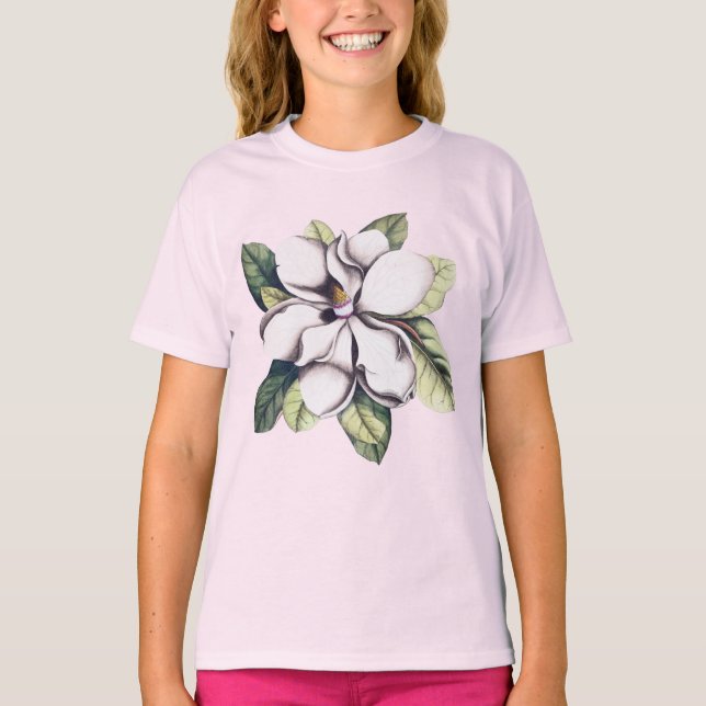 Camiseta Magnolia Flor (Frente)