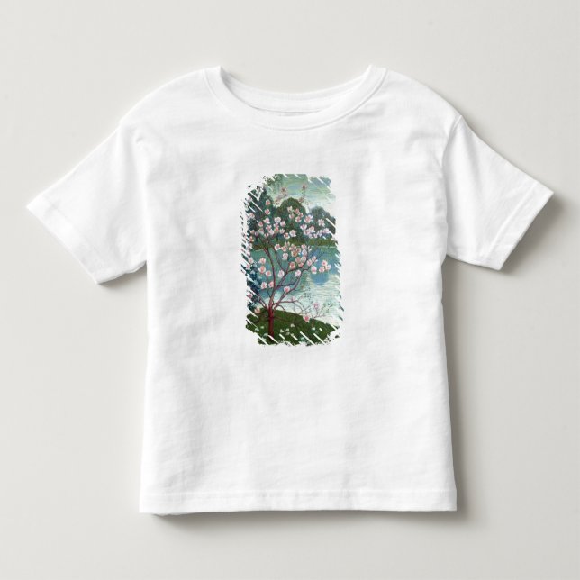 Camiseta Magnólia (óleo em canvas) (Frente)