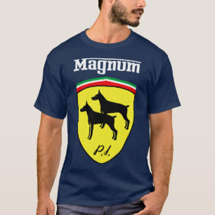 Camiseta Magnum Shield Dark Tecidos TShirt