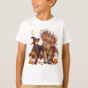 Camiseta Mago da Abóbora & Kosmoceratops Halloween