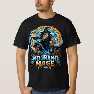 Camiseta Mago de Resistência HIIT Feiticeiro Corda de Batal
