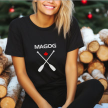 Magog Canada Cruzou Oars Maple Leaf Dark