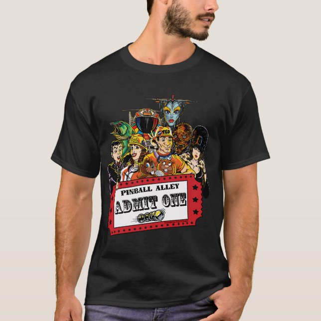 Camiseta Magos do Pinball (Frente)