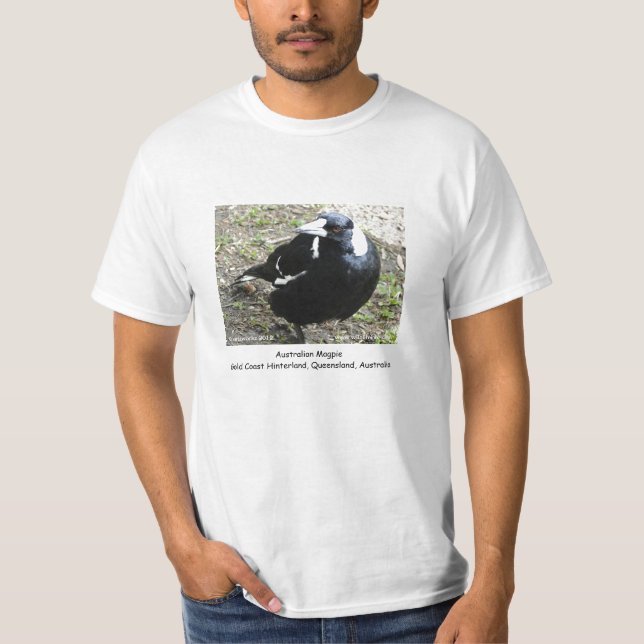 Camiseta Magpie australiano (Frente)