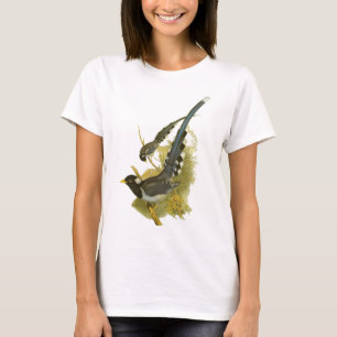 Camiseta Magpie azul Amarelo-faturado