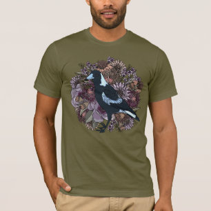 Camiseta Magpie Wildflower Garden