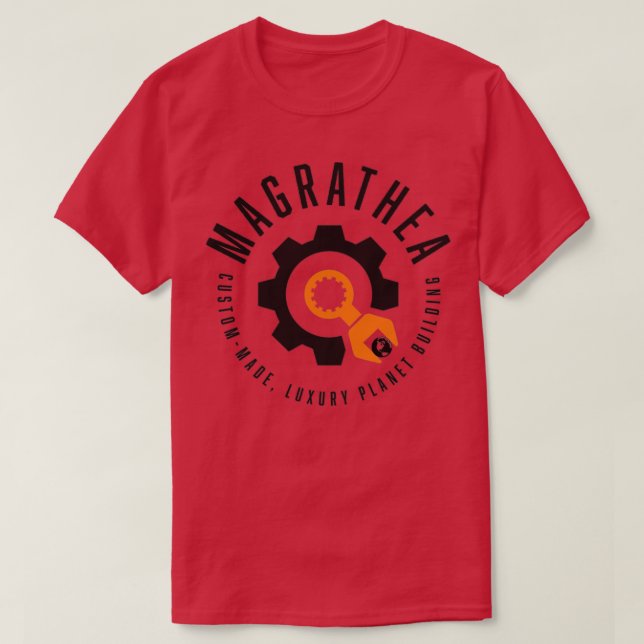 Camiseta Magrathea (Frente do Design)
