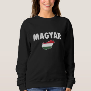 Camiseta Magyar Hungary Mapa Bandeira Húngara