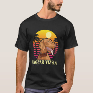 Camiseta Magyar Vizsla Húngaro de Curto Curso Magyar Vizsla