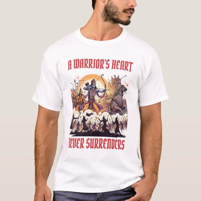 Camiseta Mahabharata Warriors Men White (Frente)