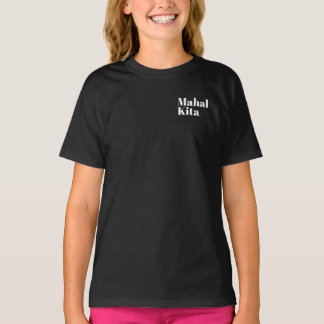 Camiseta Mahal Kita Pocket Impressão Dark Shirt