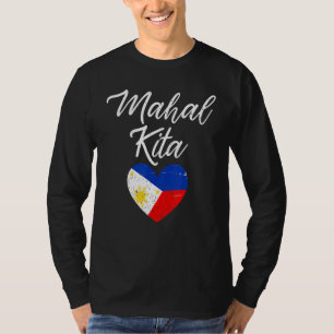Camiseta Mahal Kita Tagalog Eu Te Amo Filipinas Dizendo