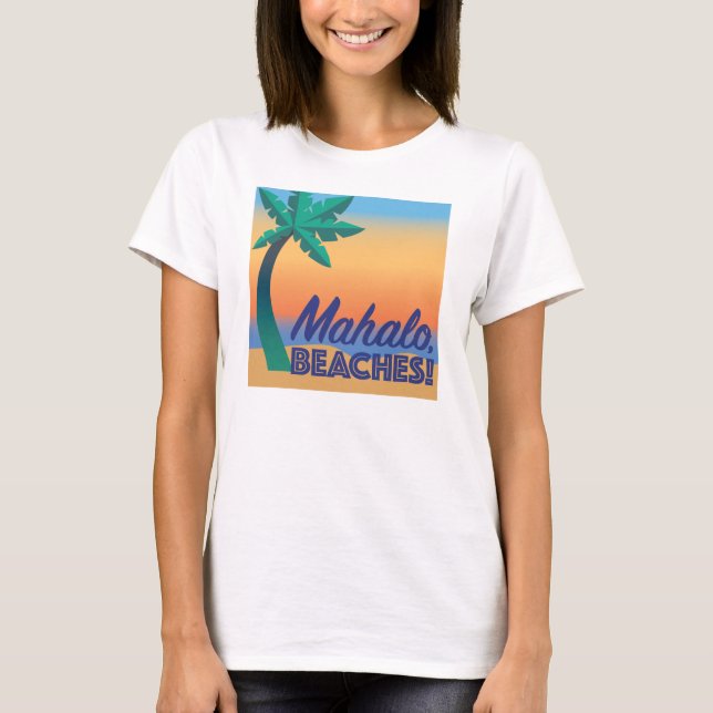Camiseta Mahalo Beaches Basic Tanktop (Frente)