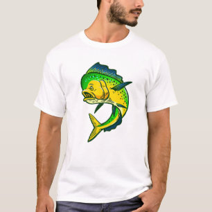 Camiseta Mahi Pesca Dorado Pescador Angling Fan