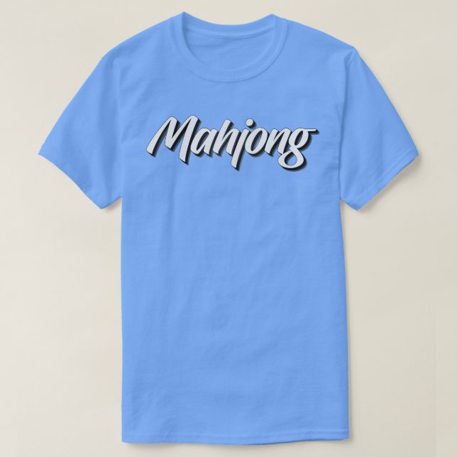 Camiseta Mahjong 3 (Frente do Design)