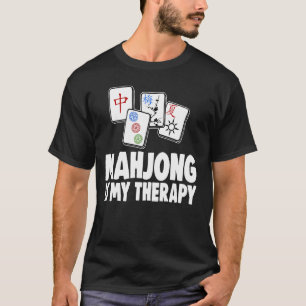 Camiseta Mahjong É O Meu Amante Do Jogo "Tee Women" De Tera