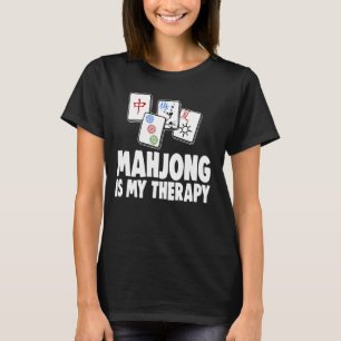 Camiseta Mahjong É O Meu Amante Do Jogo "Tee Women" De Tera