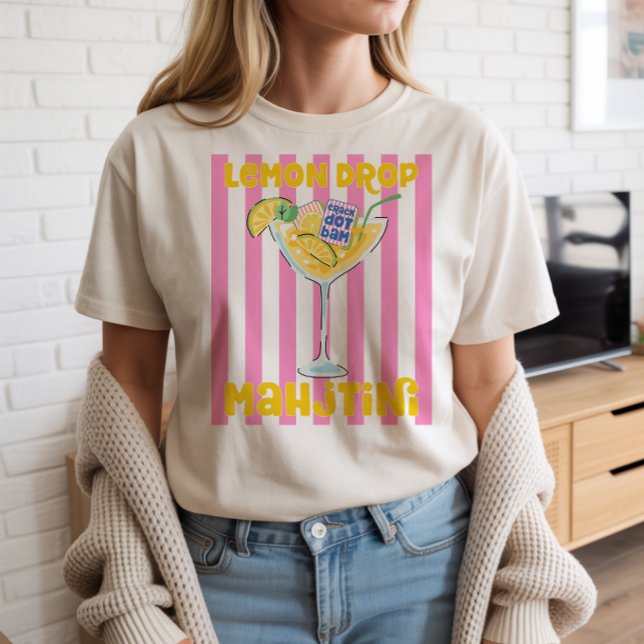 Camiseta Mahjong Lemon Martini (Criador carregado)